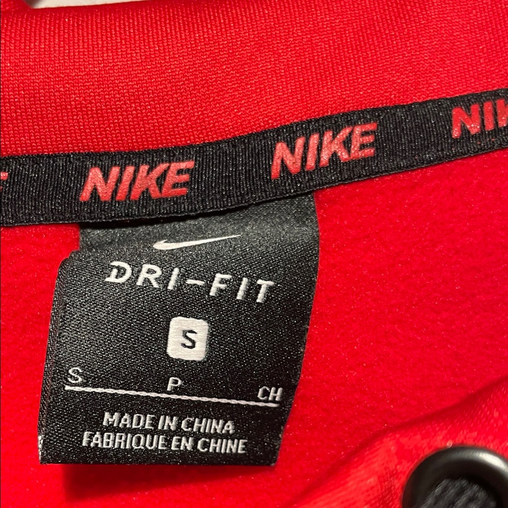 Nike Men's Bold Red Hoodie - Picture 2 of 11